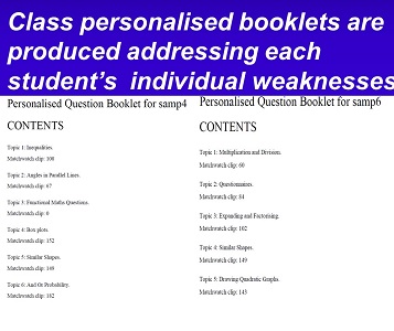 Personalised Booklets